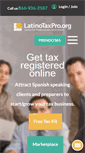 Mobile Screenshot of latinotaxpro.org
